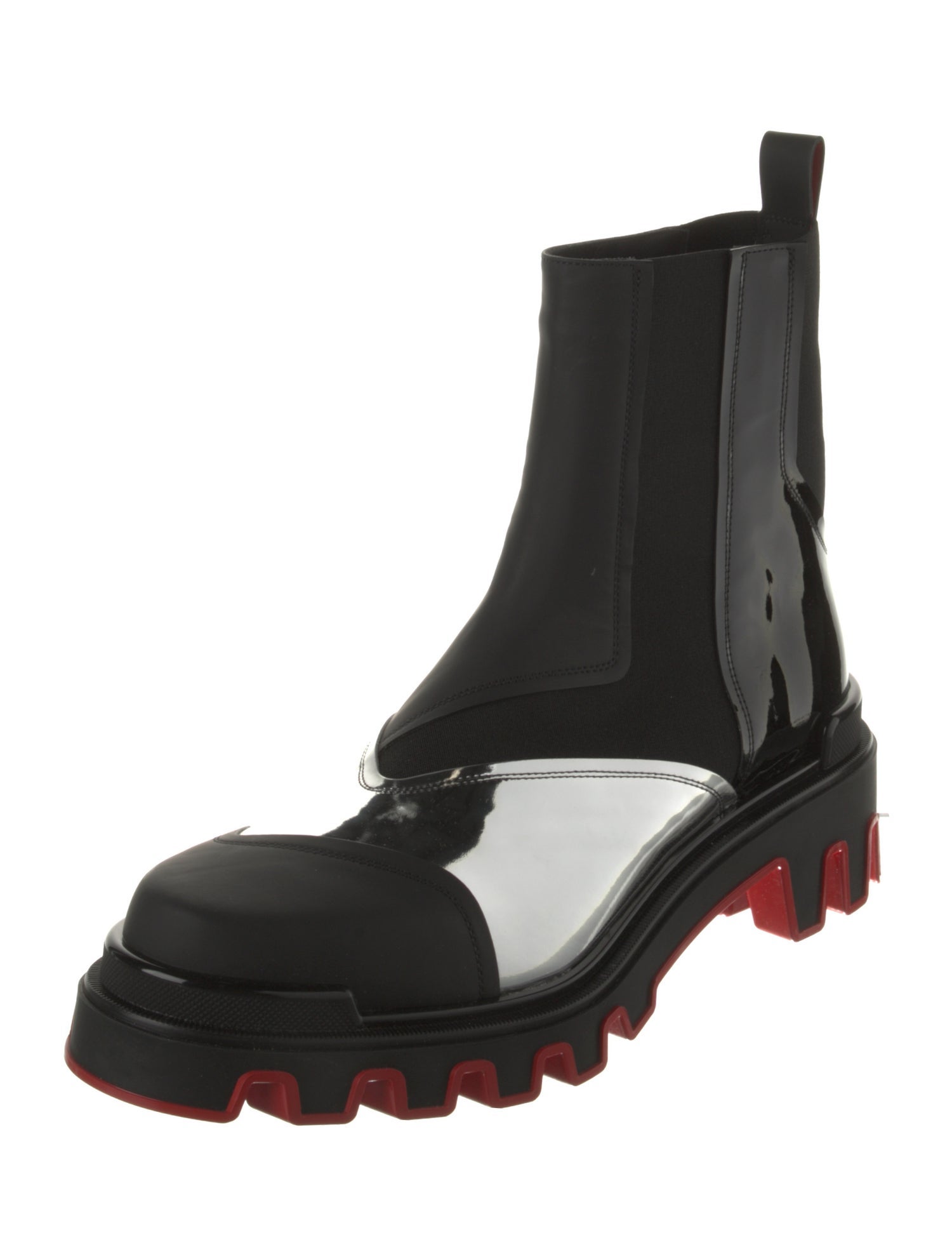 Christian Louboutin x MARVEL Leather Chelsea Boots