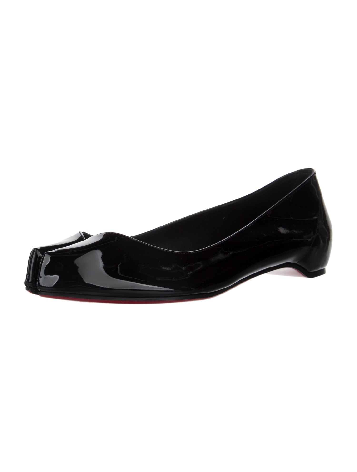 Christian Louboutin x Maison Margiela Patent Leather Flats