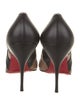 Christian Louboutin x Maison Margiela Leather Colorblock Pattern Pumps