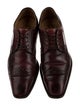 Calzoleria Harris Leather Eyelet Trim Brogues