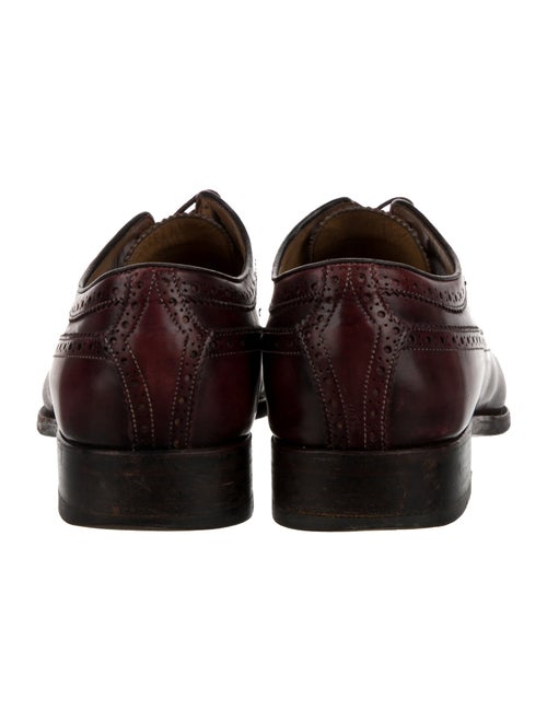 Calzoleria Harris Leather Eyelet Trim Brogues
