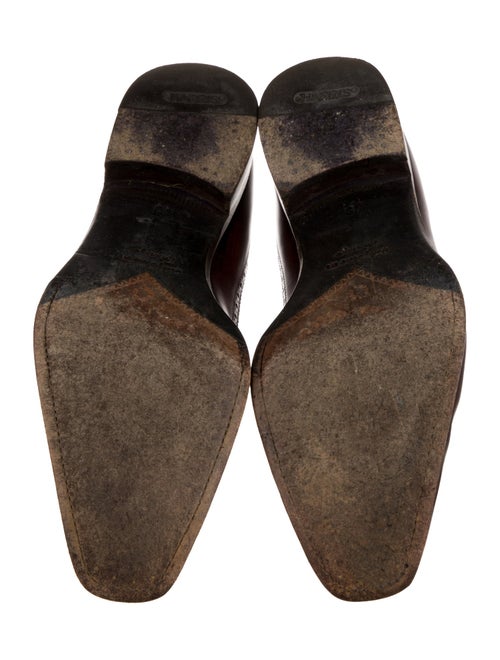 Calzoleria Harris Leather Eyelet Trim Brogues