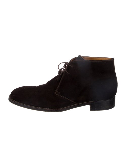 Calzoleria Harris Suede Lace-Up Boots