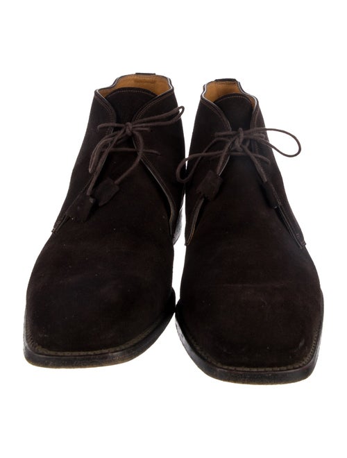 Calzoleria Harris Suede Lace-Up Boots