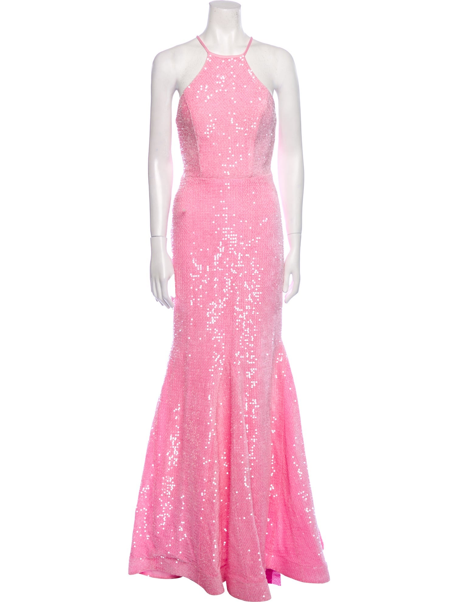 Colette Mon Cheri Halterneck Long Dress