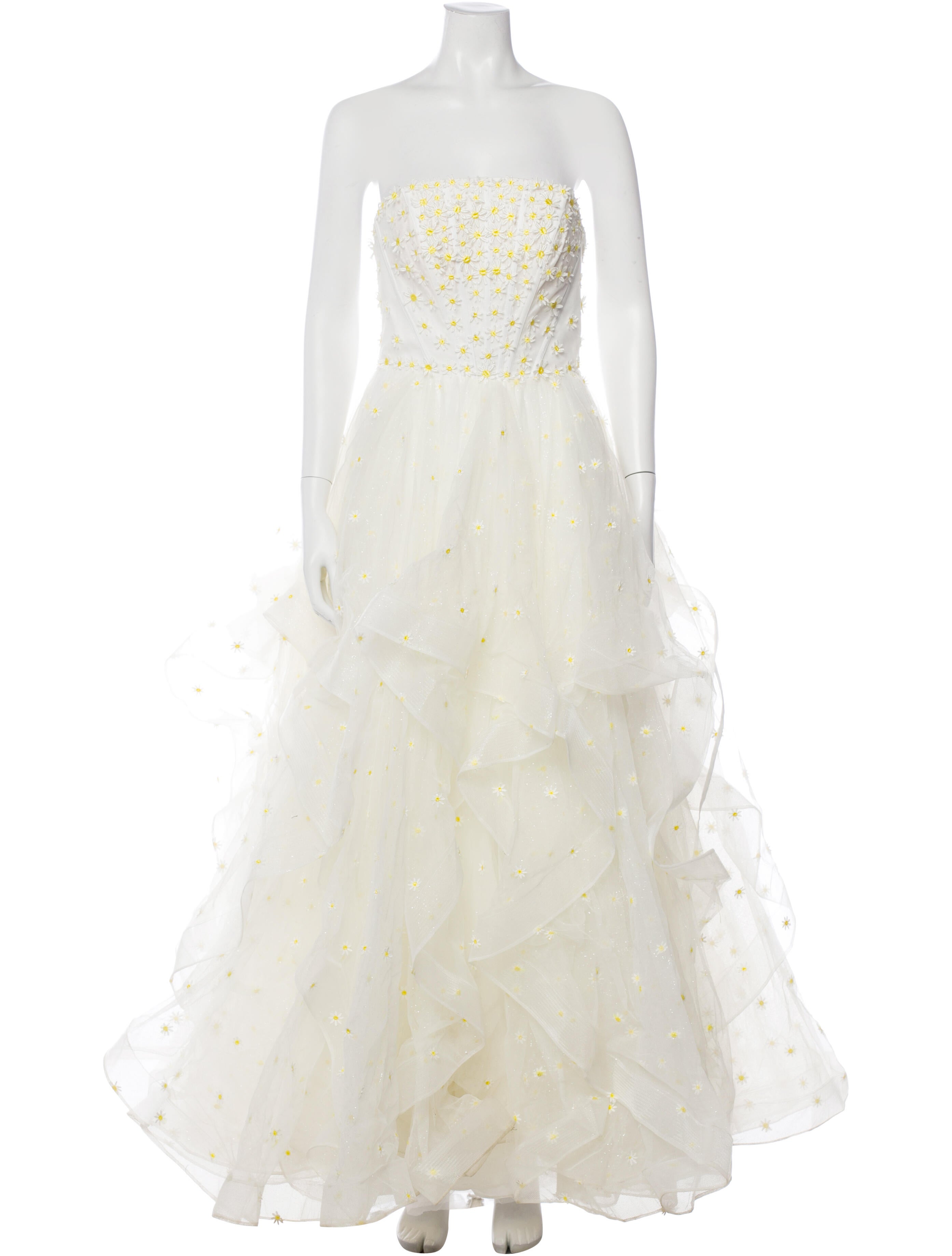 Colette Mon Cheri Printed Long Dress