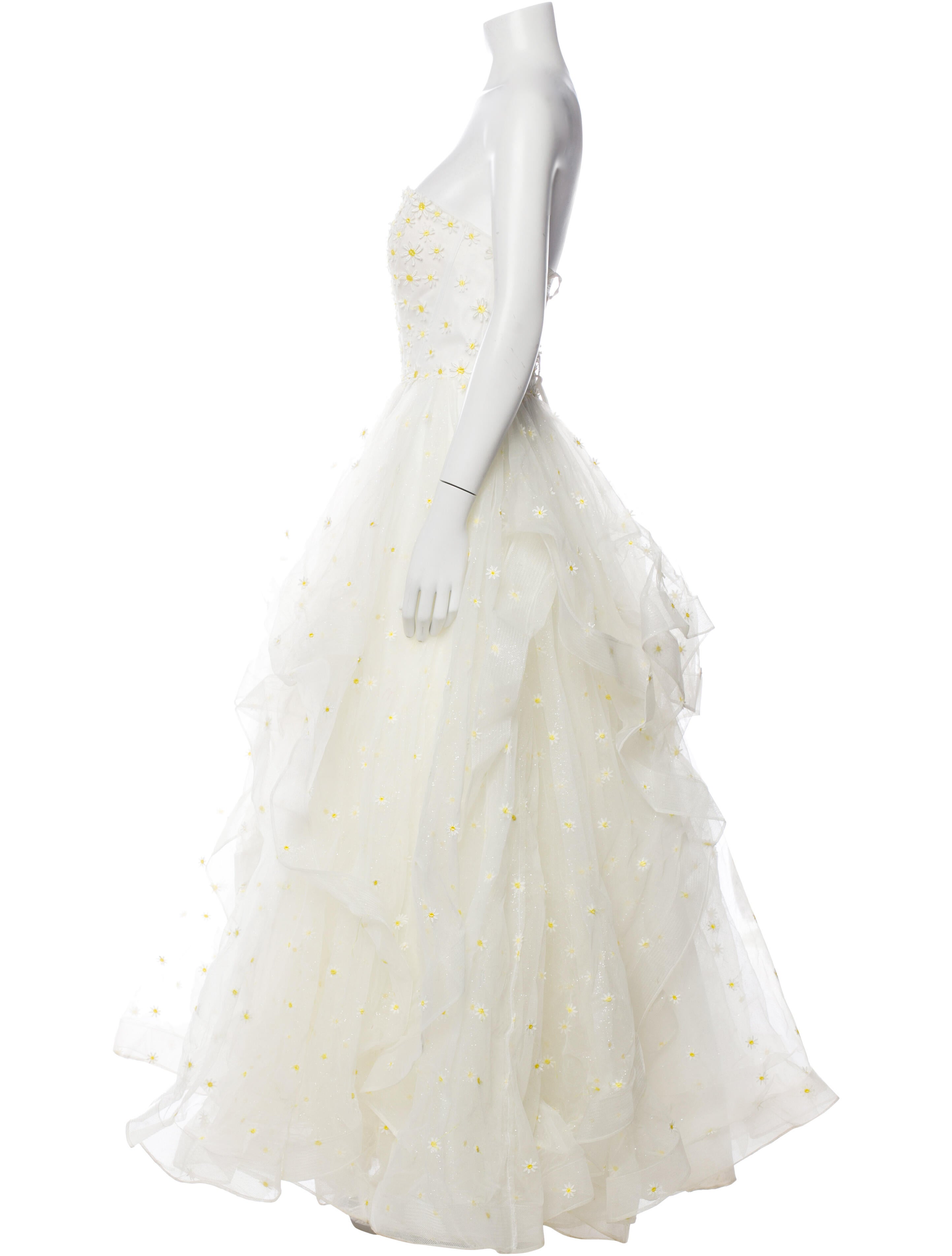 Colette Mon Cheri Printed Long Dress