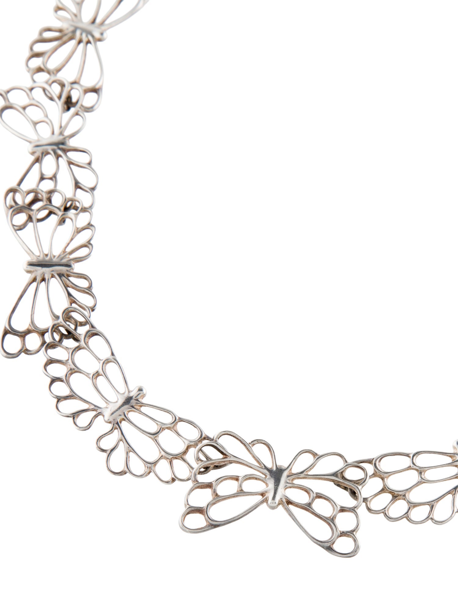 Angela Cummings Vintage Butterfly Collar Necklace