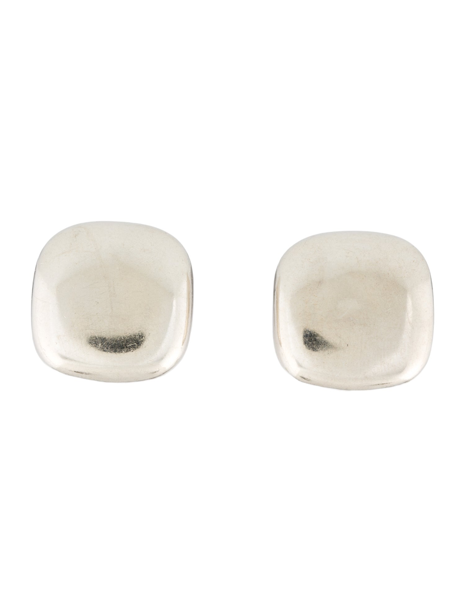 Angela Cummings Vintage Cushion Clip-On Earrings