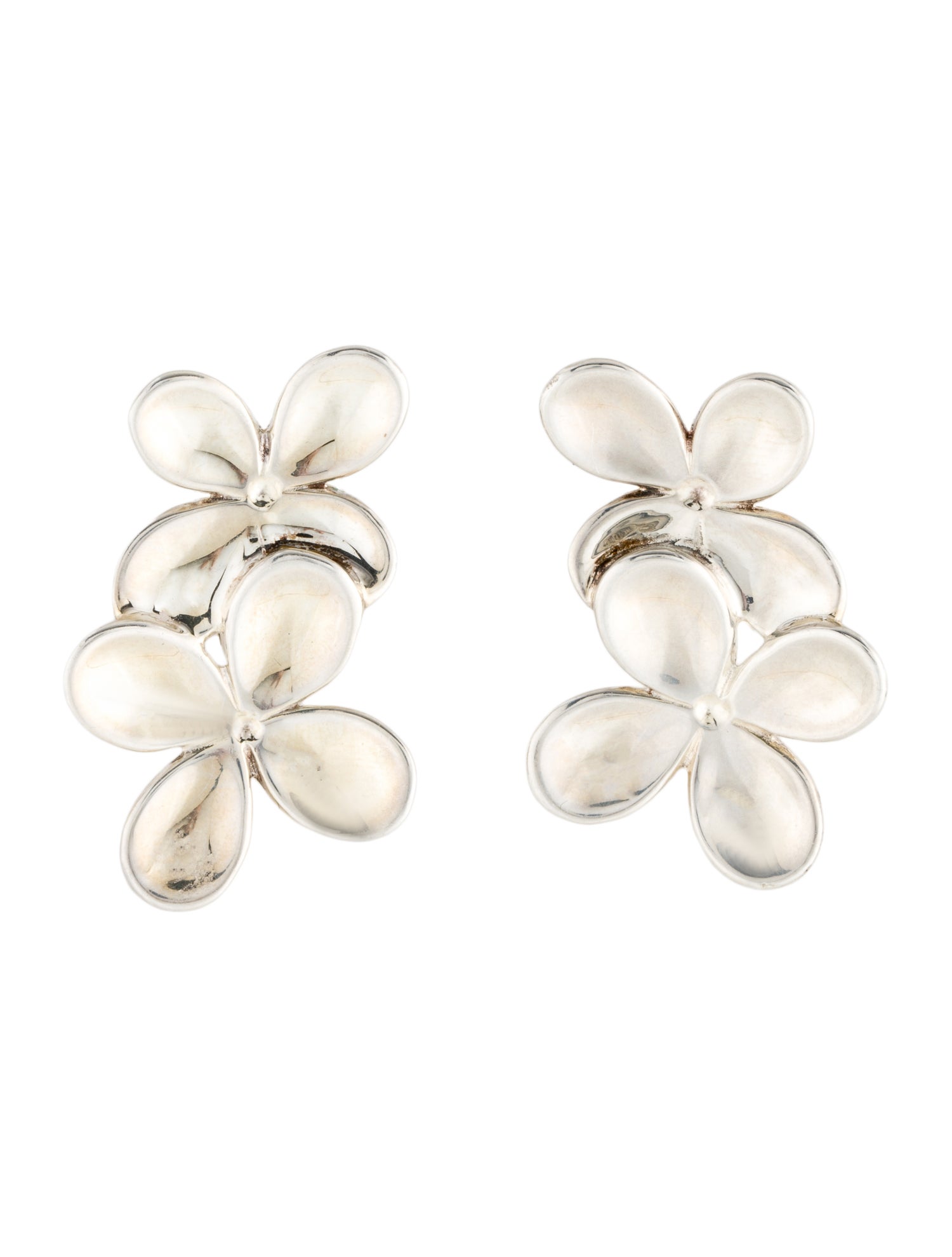 Angela Cummings Vintage Hydrangea Clip-On Earrings