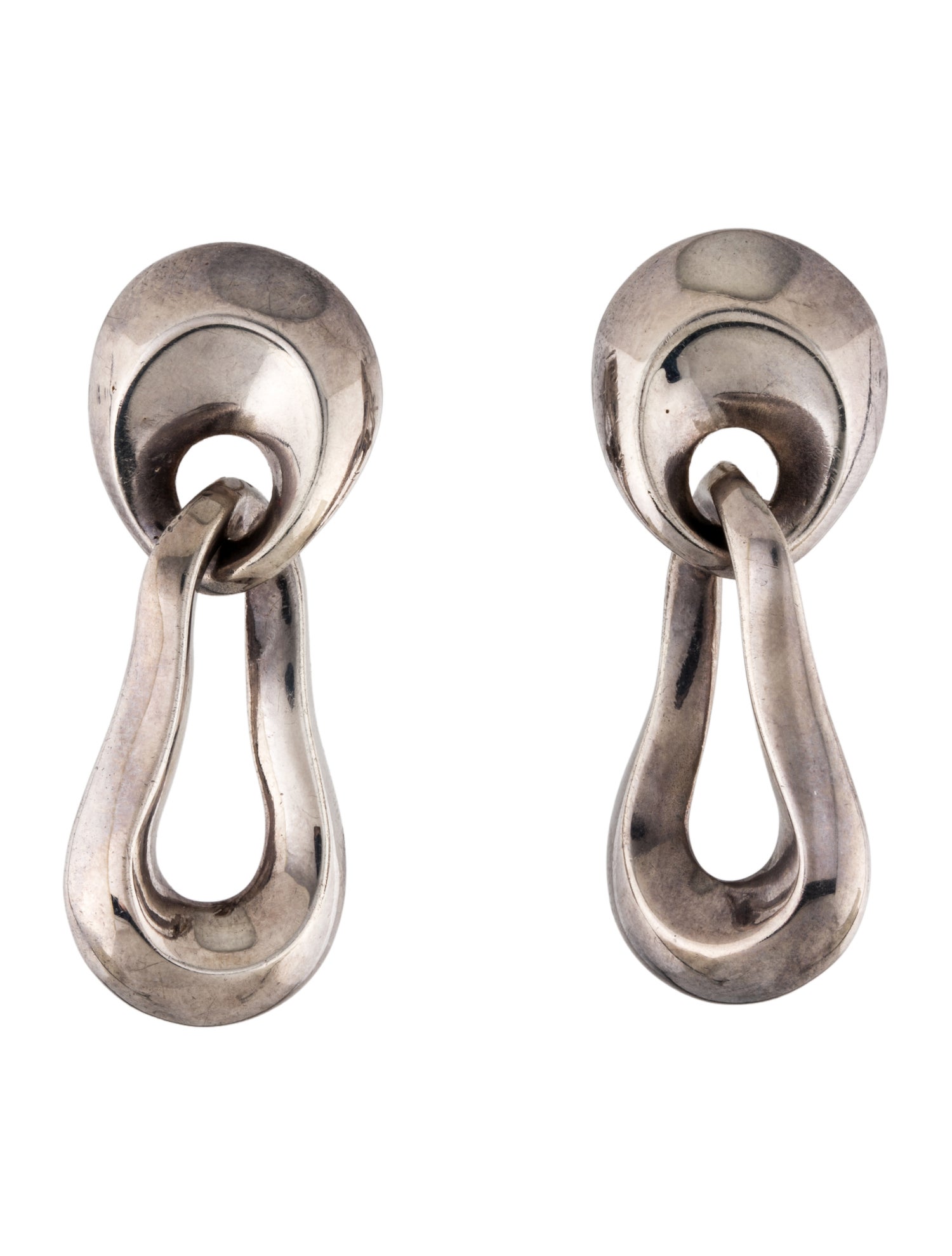 Angela Cummings Vintage Doorknocker Drop Earrings