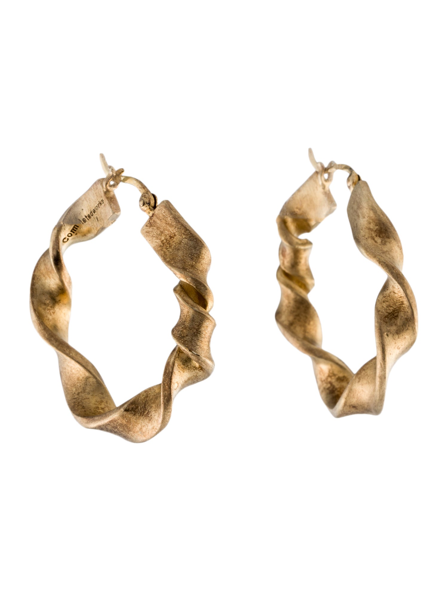 Completedworks "Notsobig" Flux Hoop Earrings