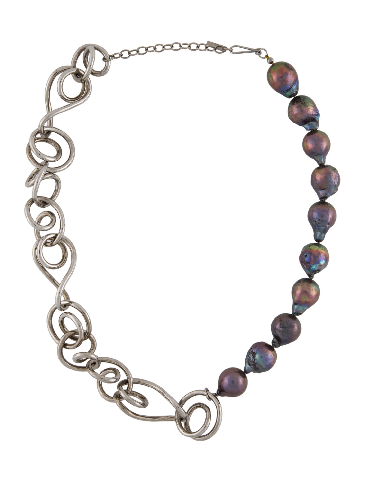 Completedworks Pearl Who's In Charge Chain Necklace