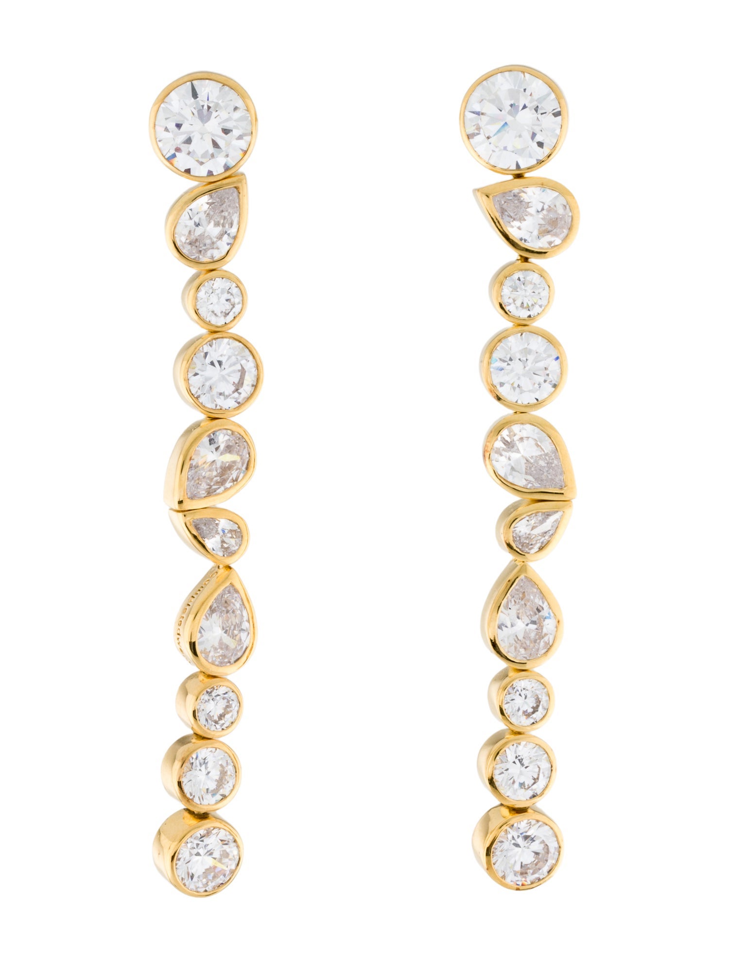 Completedworks Cubic Zirconia Drop Earrings