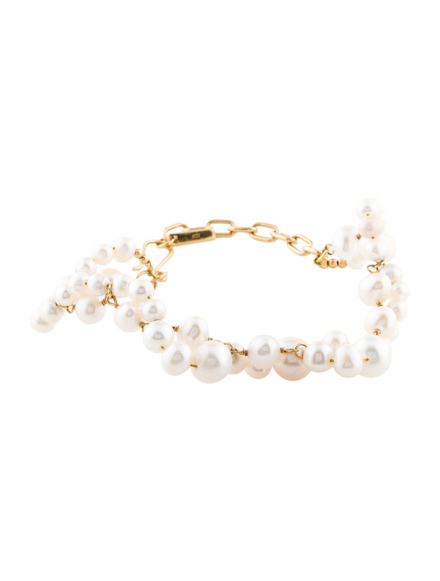Completedworks Pearl Tide Link Bracelet