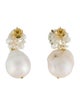 Completedworks Pearl Tra‐la‐la Vermeil Drop Earrings