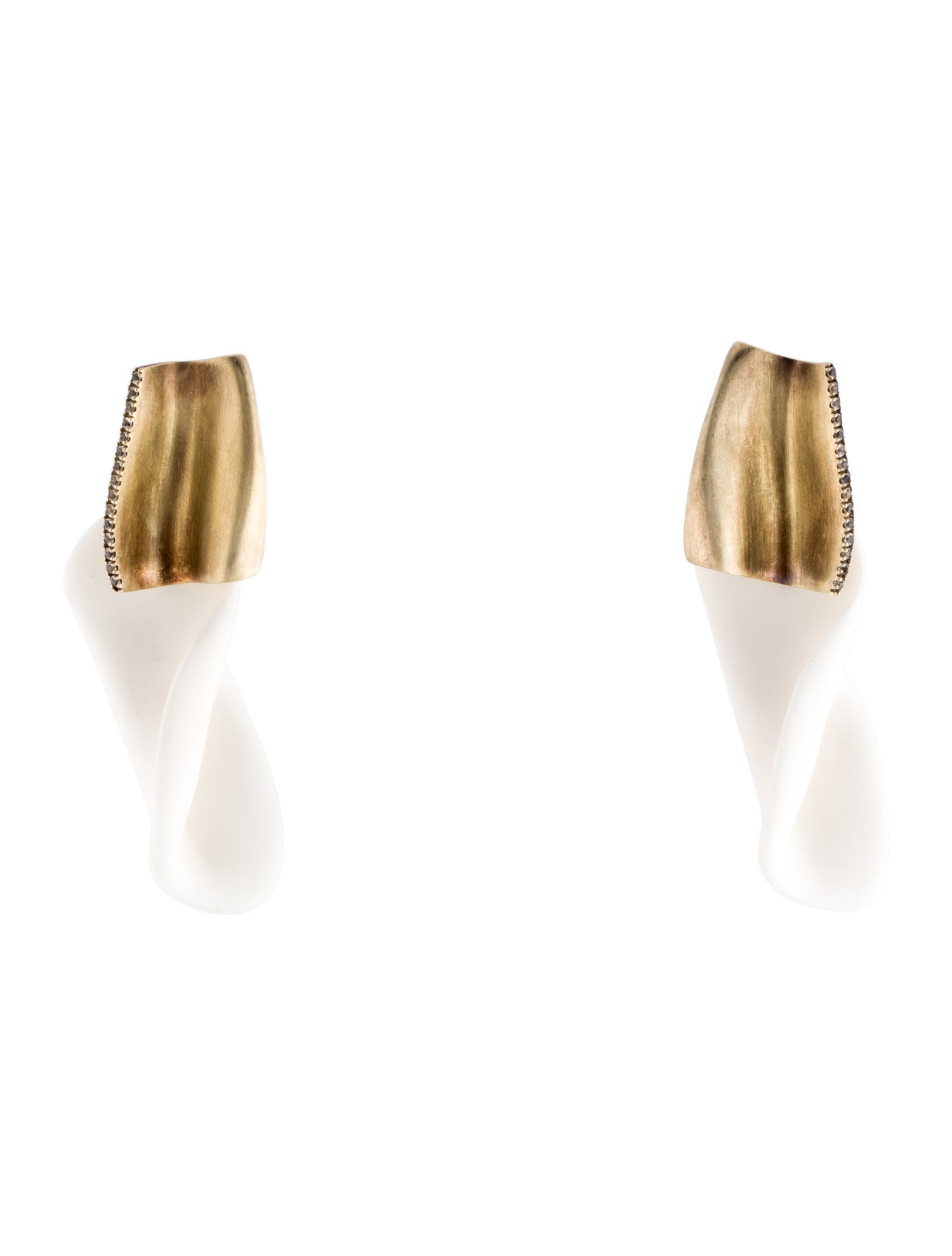 Completedworks Ceramic Angry Intellectuals Drop Earrings