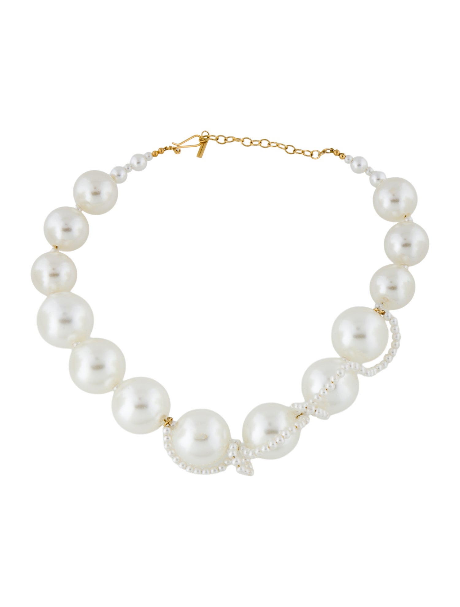 Completedworks Faux Pearl Large Bead Strand Necklace