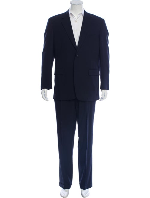 Canali Wool Two-Piece Suit navy