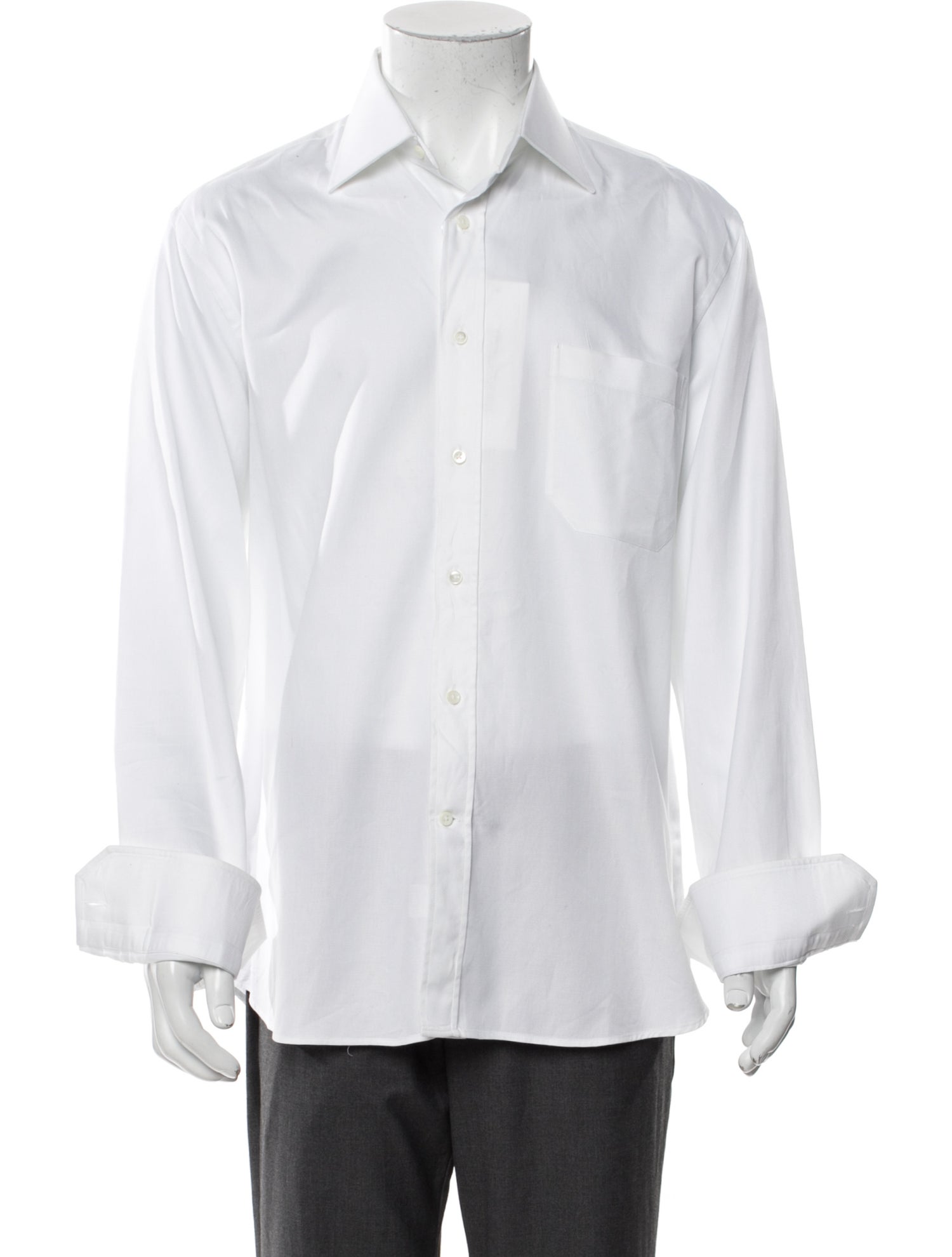Canali Long Sleeve Dress Shirt