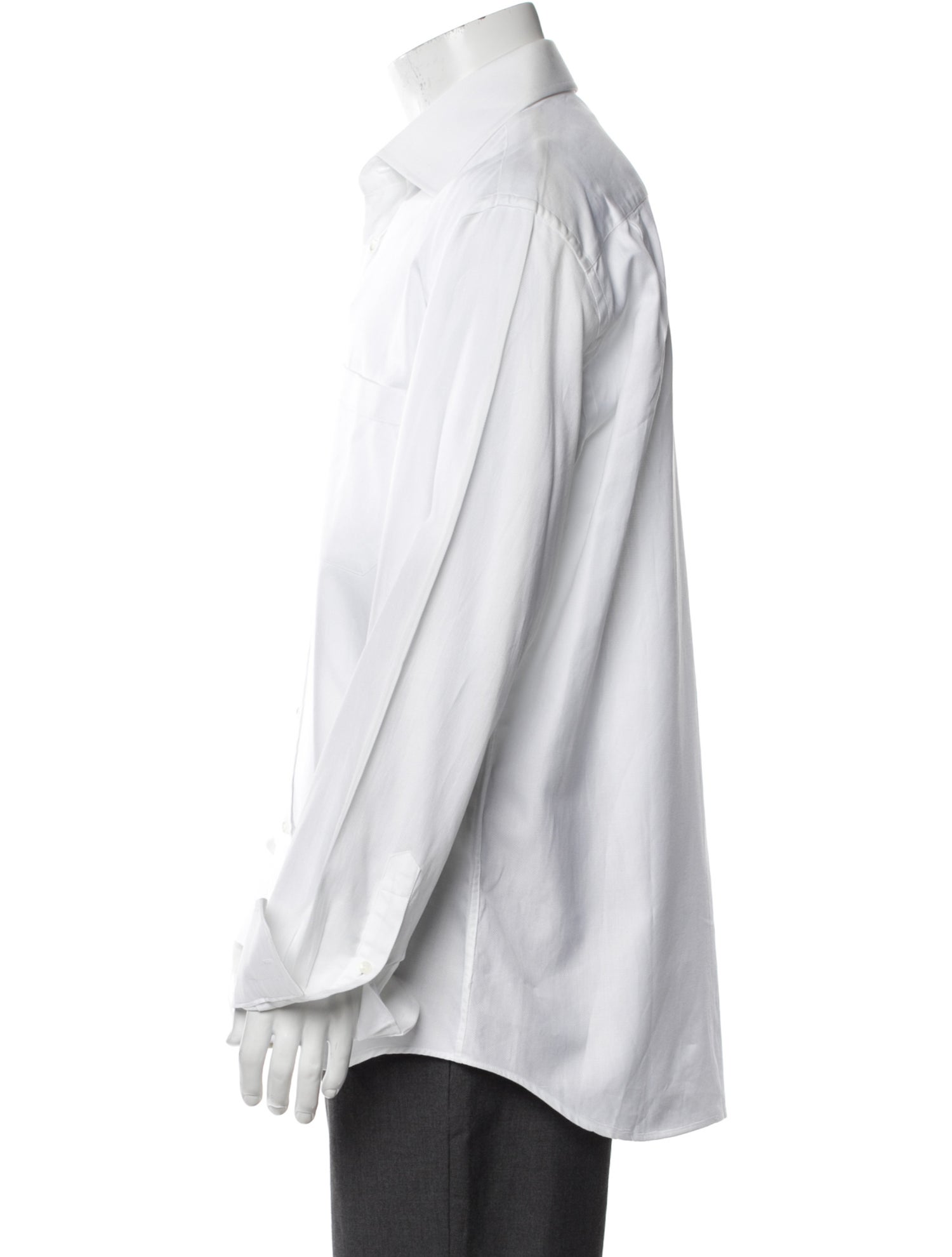 Canali Long Sleeve Dress Shirt