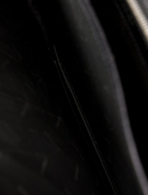 Canali Solid Leather Briefcase