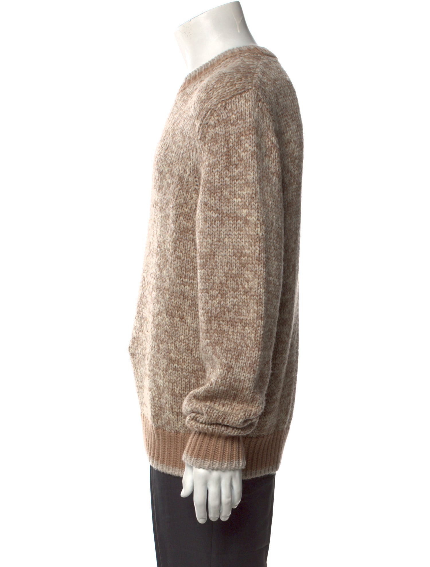 Canali Wool Crew Neck Pullover
