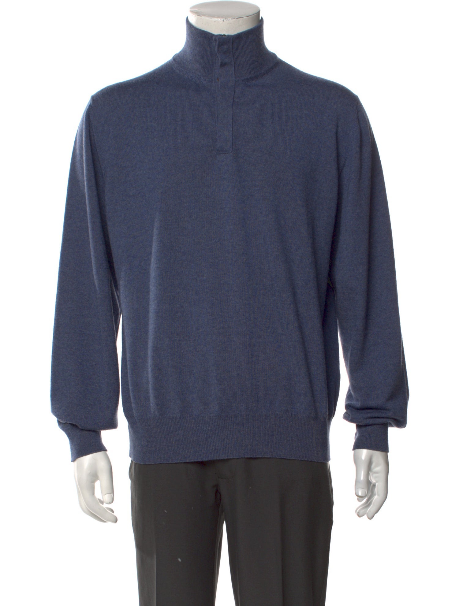 Canali Merino Wool Turtleneck Pullover