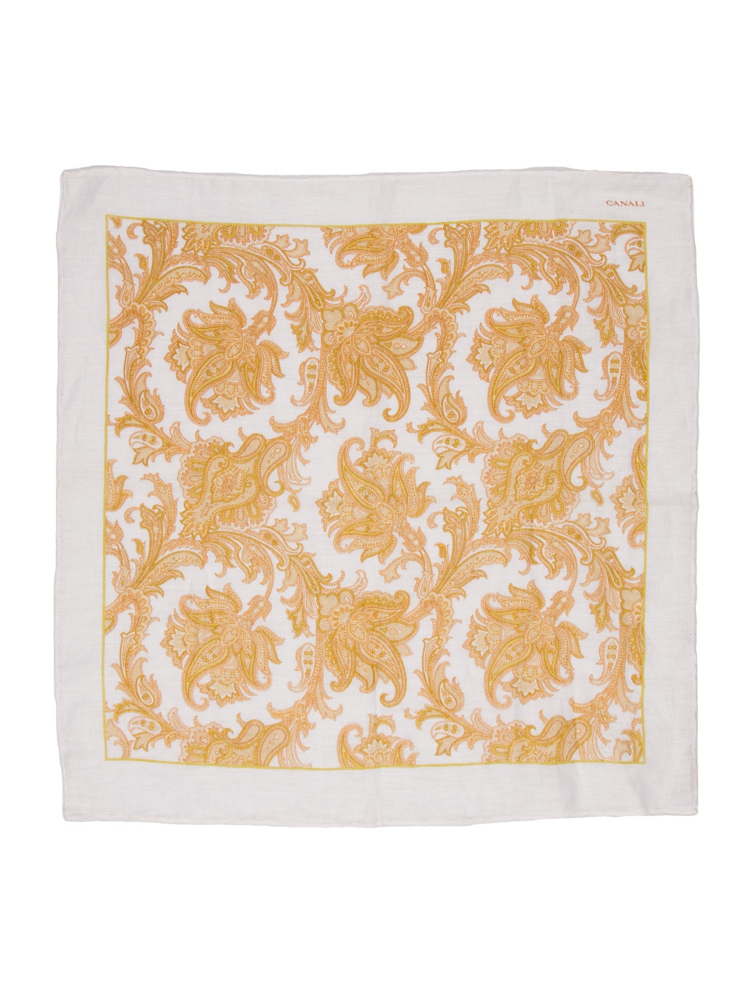 Canali Floral Print Scarf
