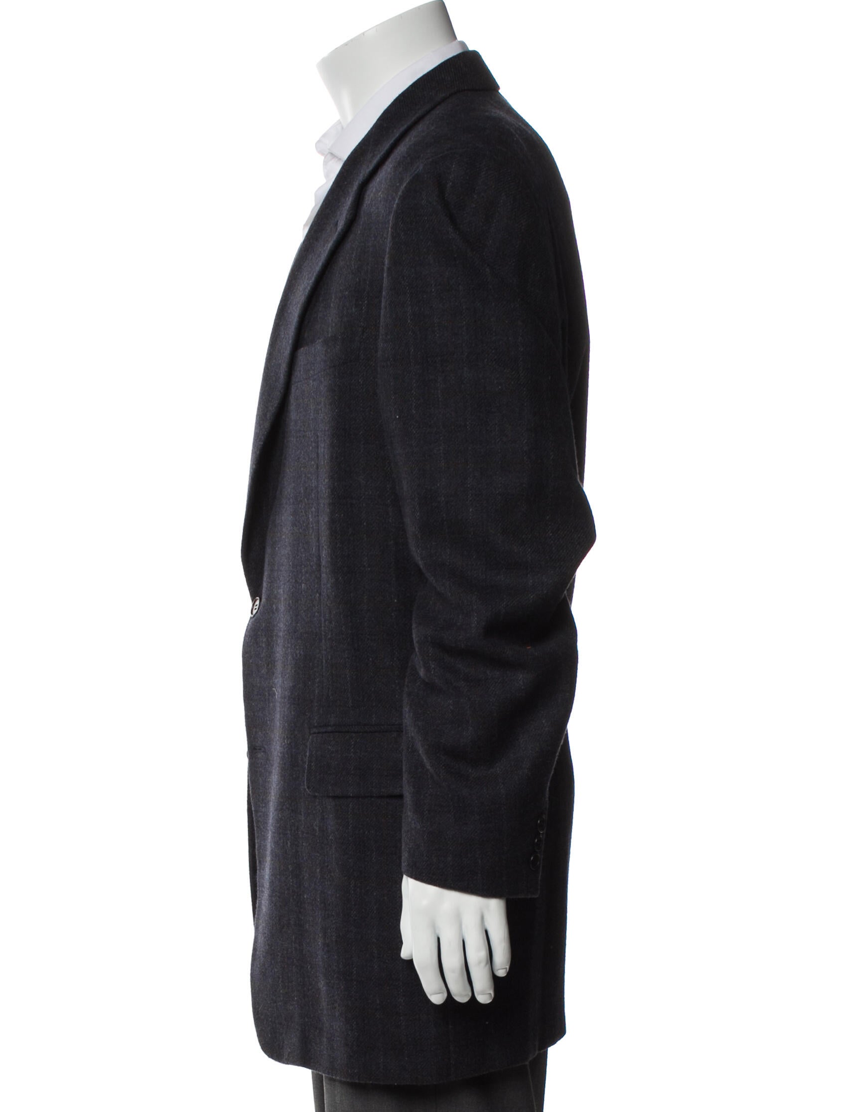 Canali Wool Overcoat