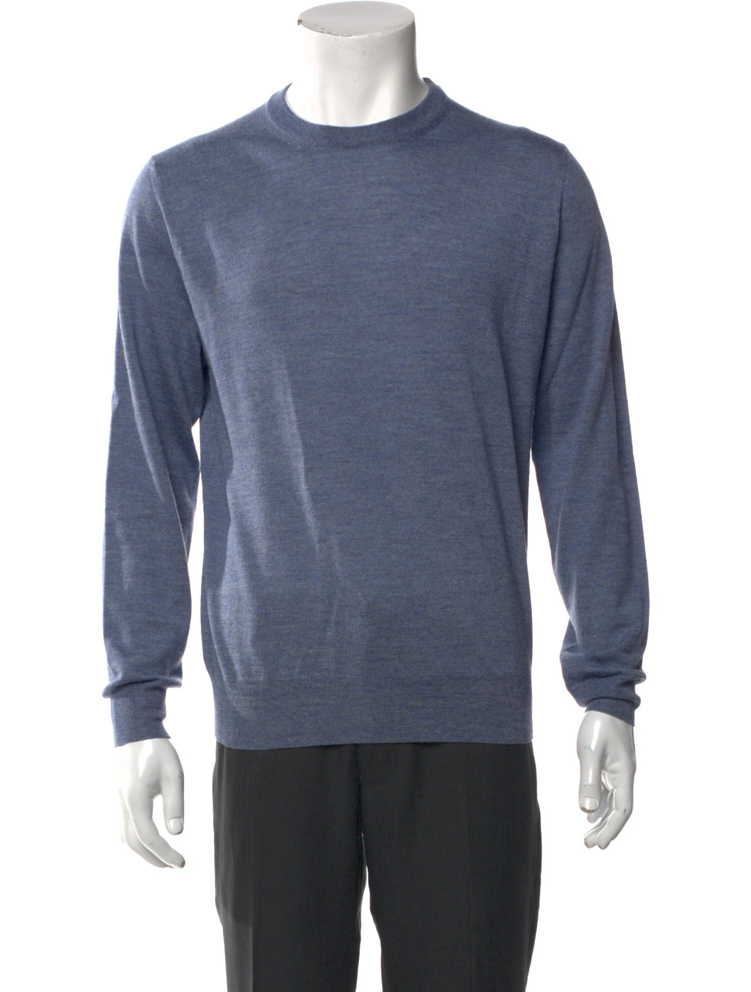 Canali Wool Crew Neck Pullover