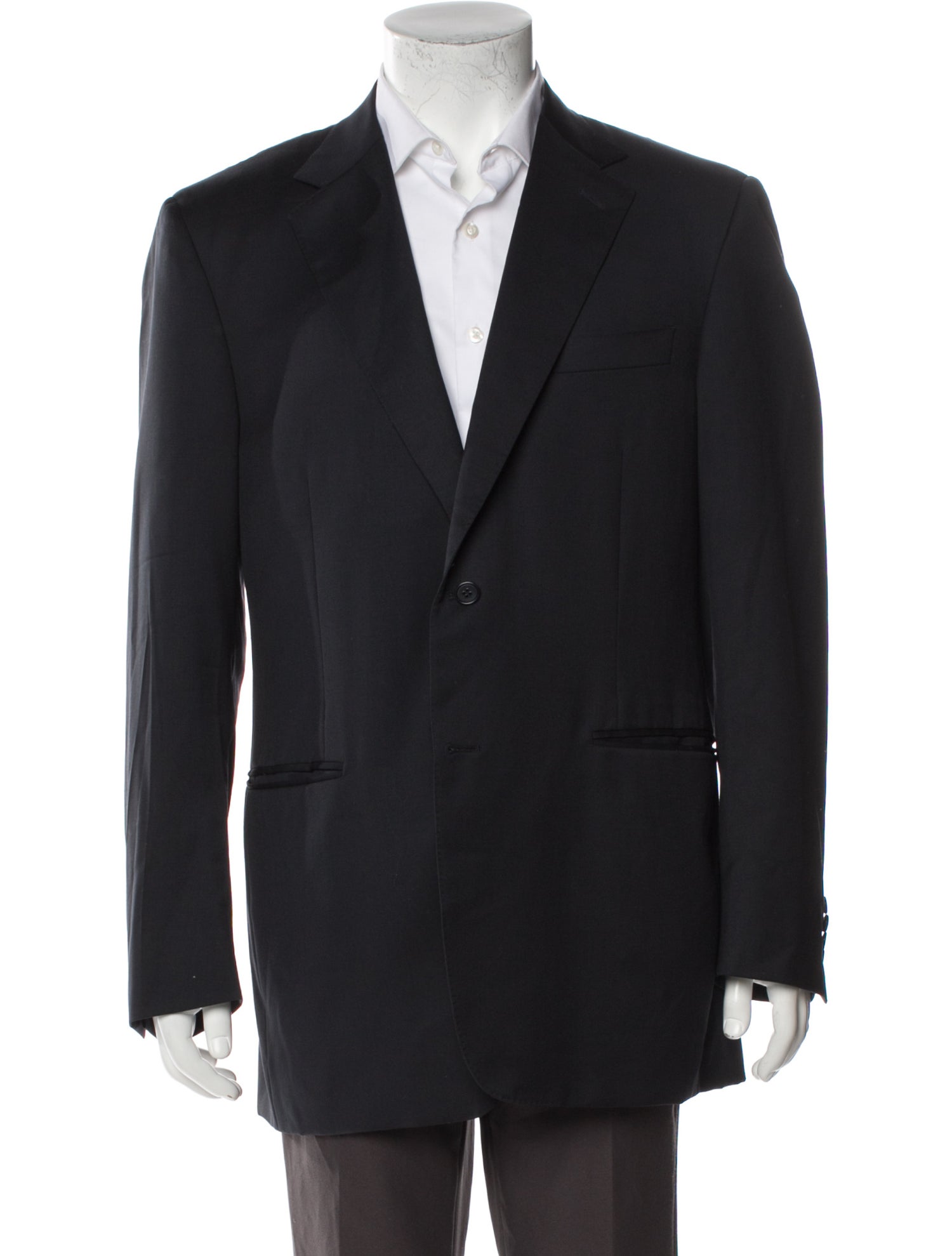Canali Wool Overcoat