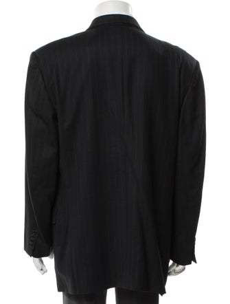 Canali Wool Striped Blazer