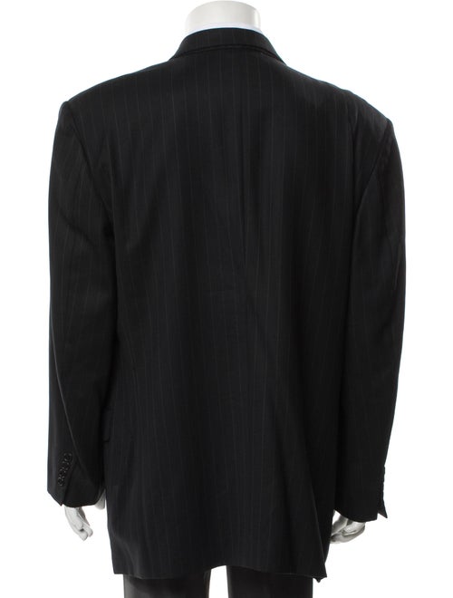 Canali Wool Striped Blazer