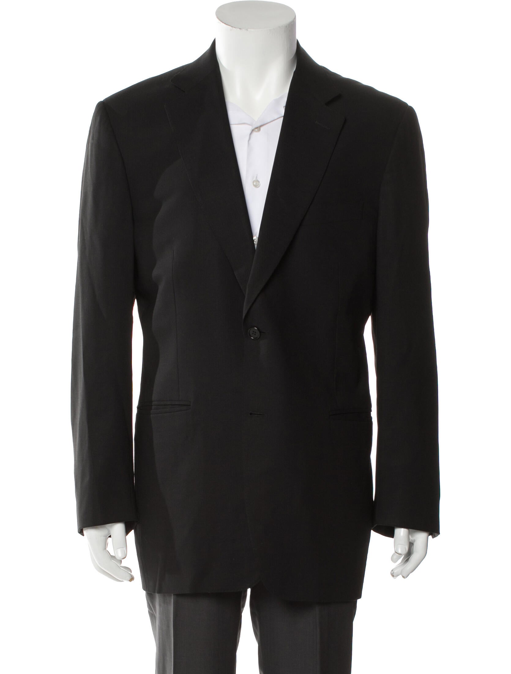 Canali Wool Overcoat