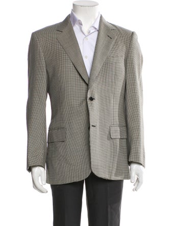 Canali Men's Houndstooth Wool Blazer