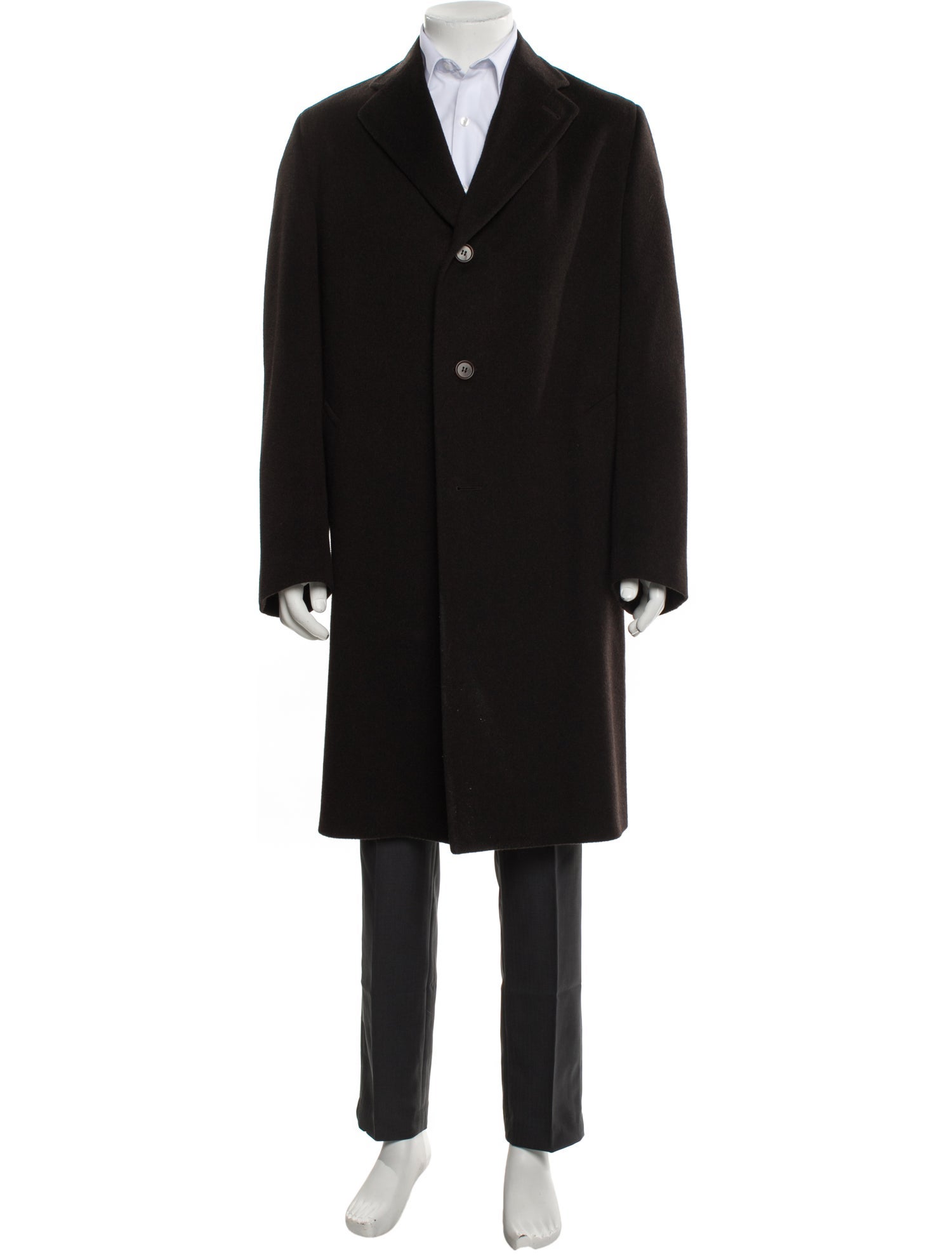 Canali Wool Overcoat