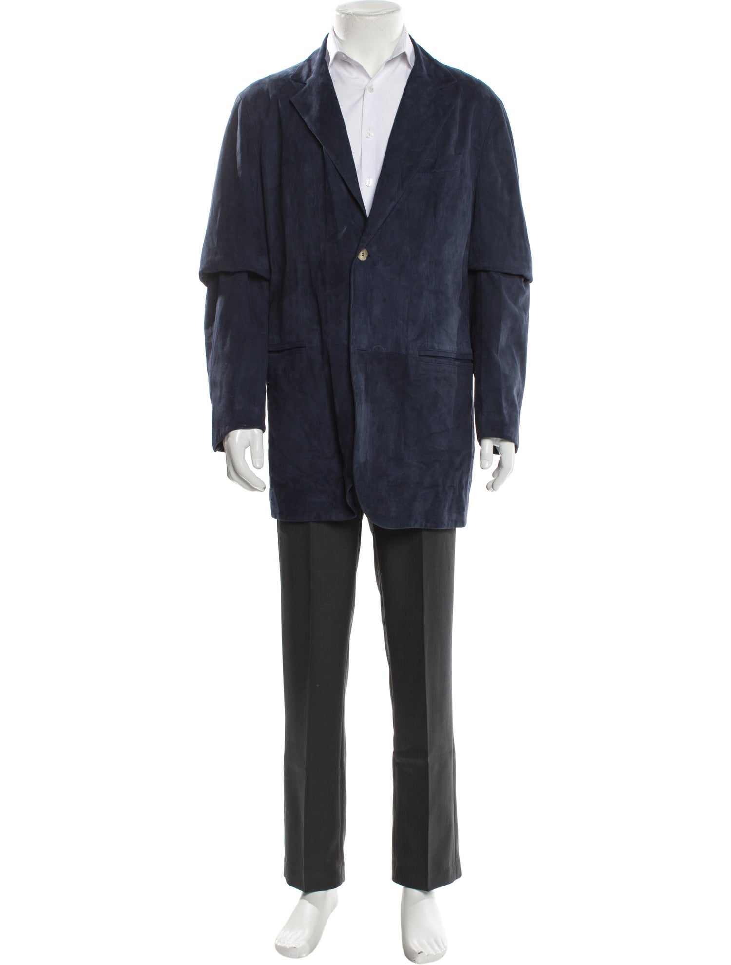 Canali Lambskin Blazer