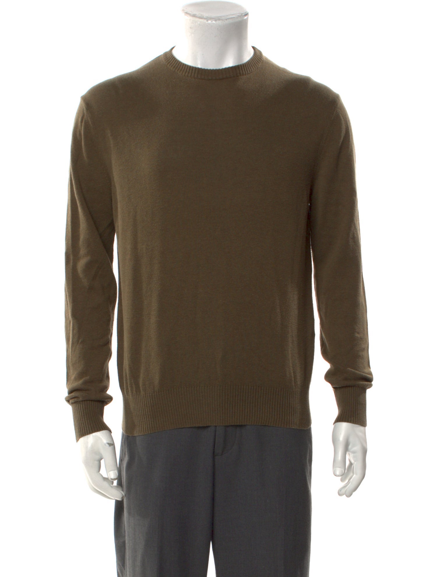 Canali Crew Neck Long Sleeve Pullover