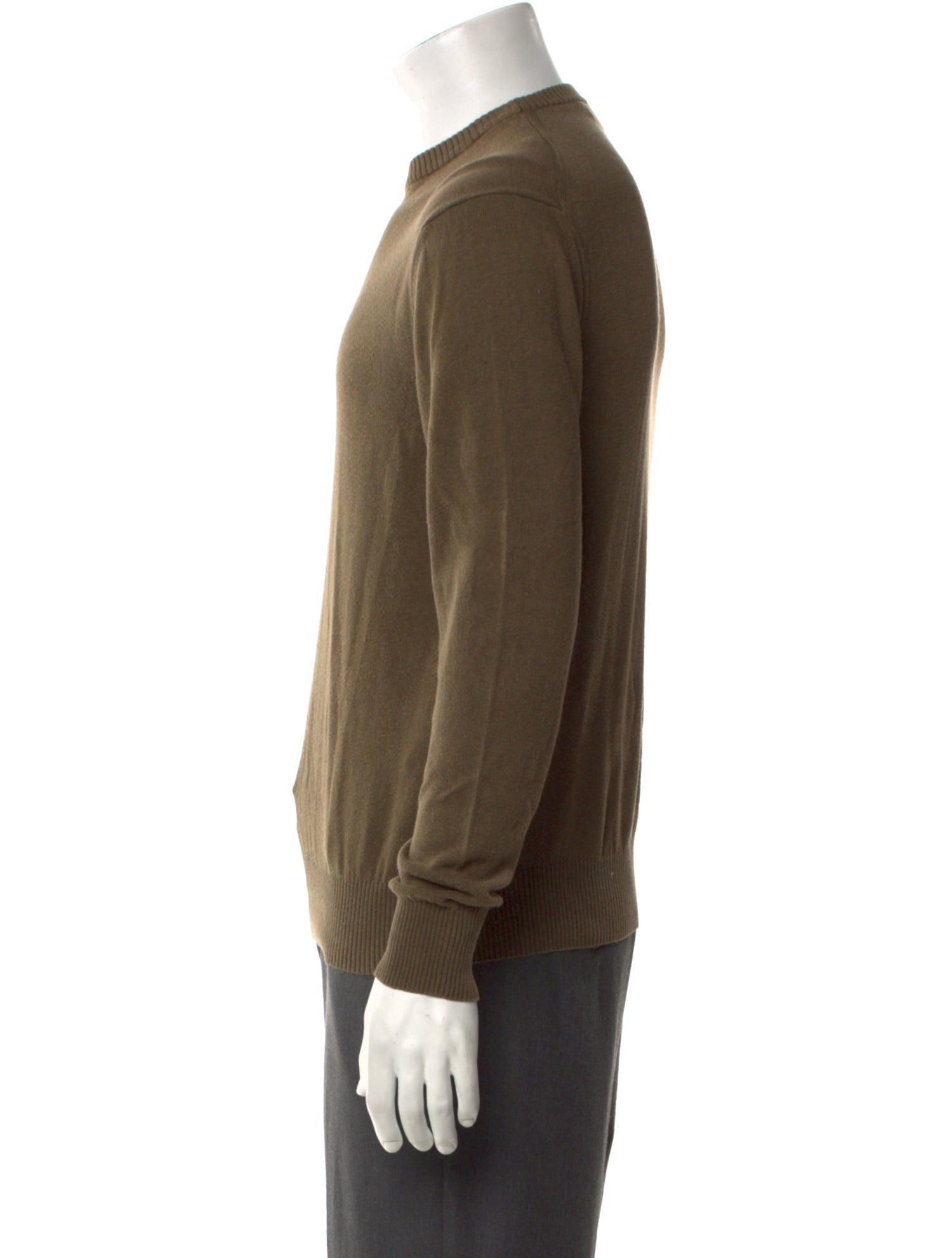 Canali Crew Neck Long Sleeve Pullover