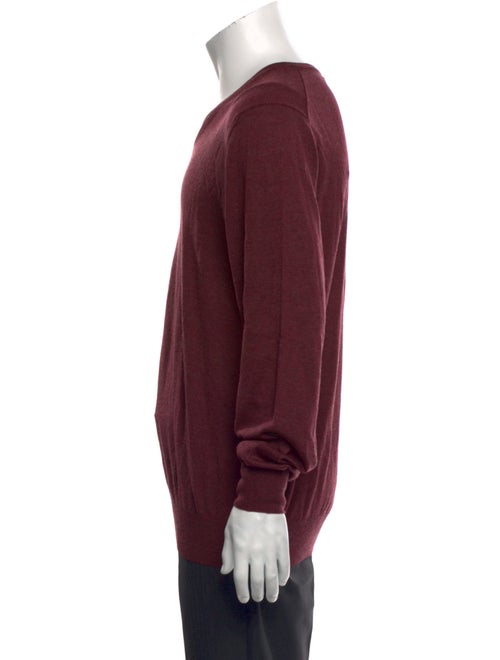 Canali Wool V-Neck Pullover