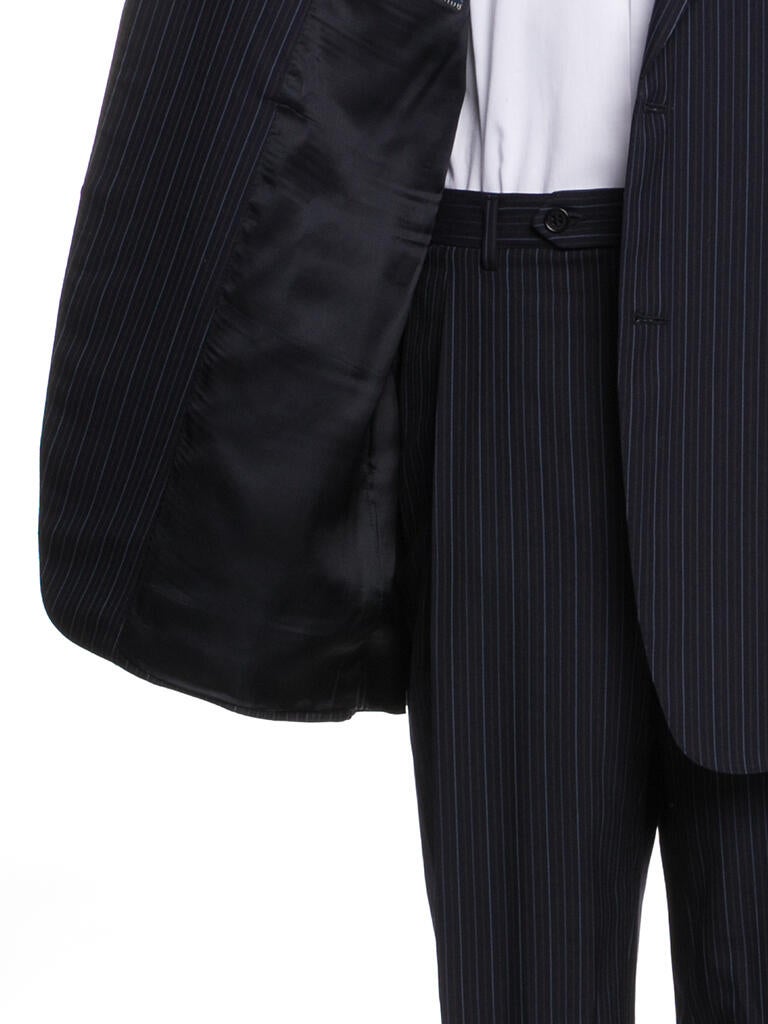 Canali Wool Striped Two-Piece Suit