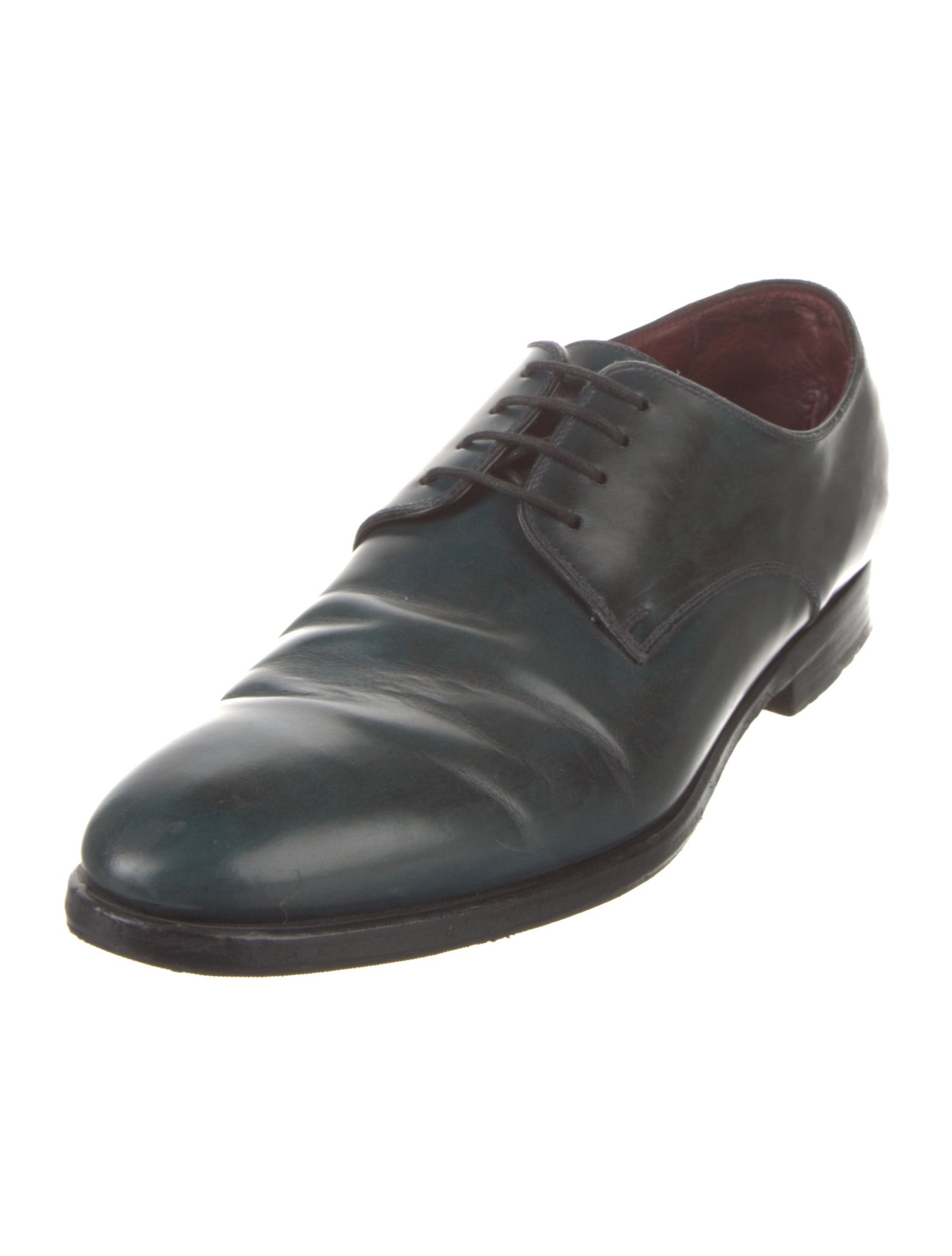 Canali Leather Derby Shoes
