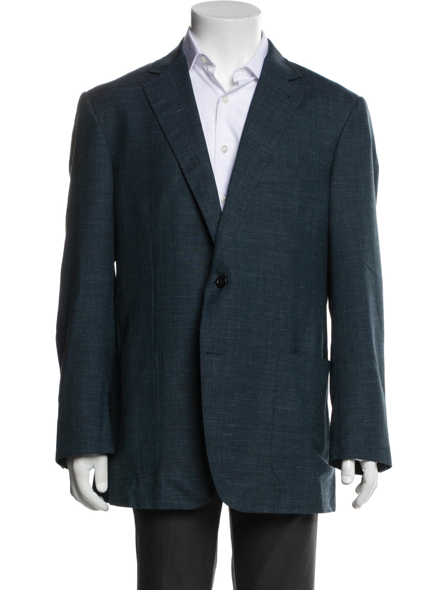 Canali Wool Peacoat