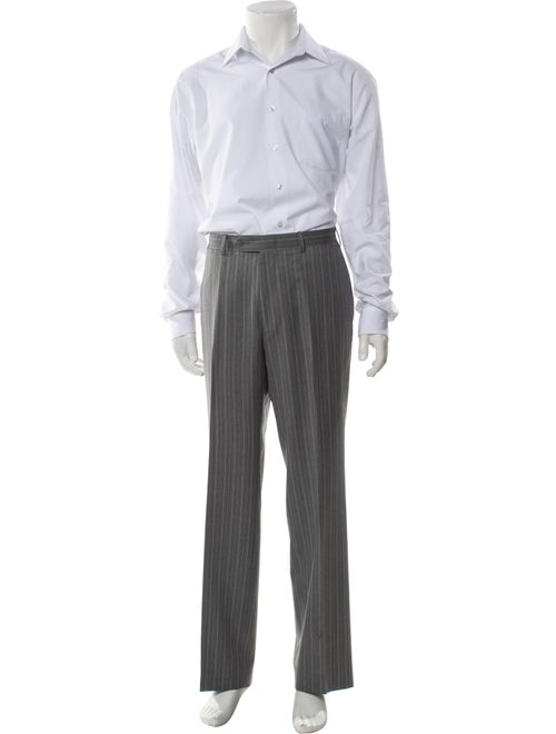 Canali Wool Striped Two-Piece Suit