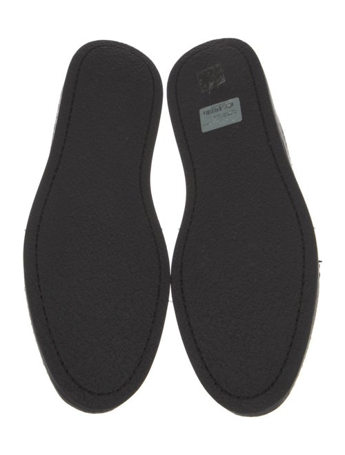 Canali Velvet Leather Trim Embellishment Sneakers