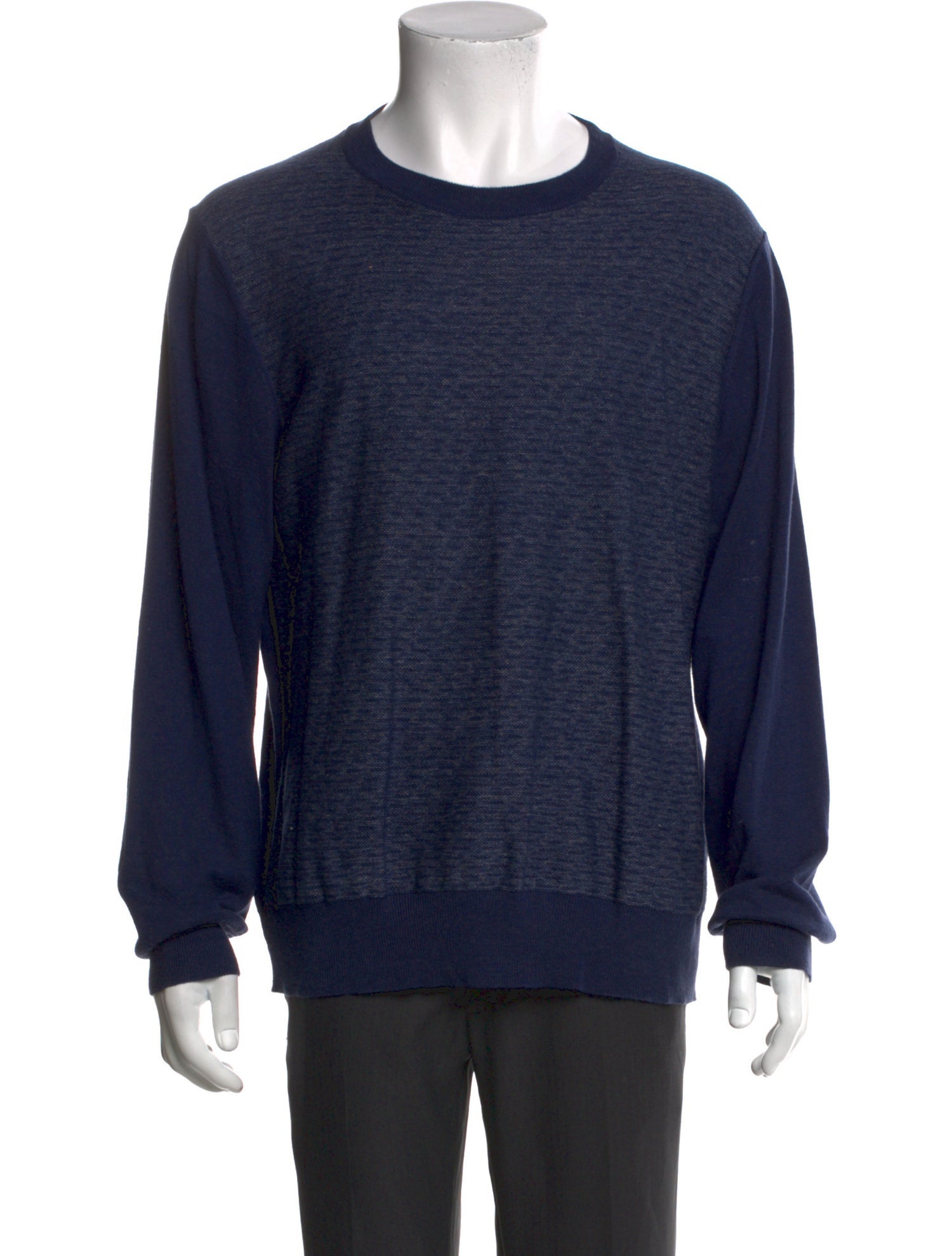 Canali Crew Neck Long Sleeve Pullover