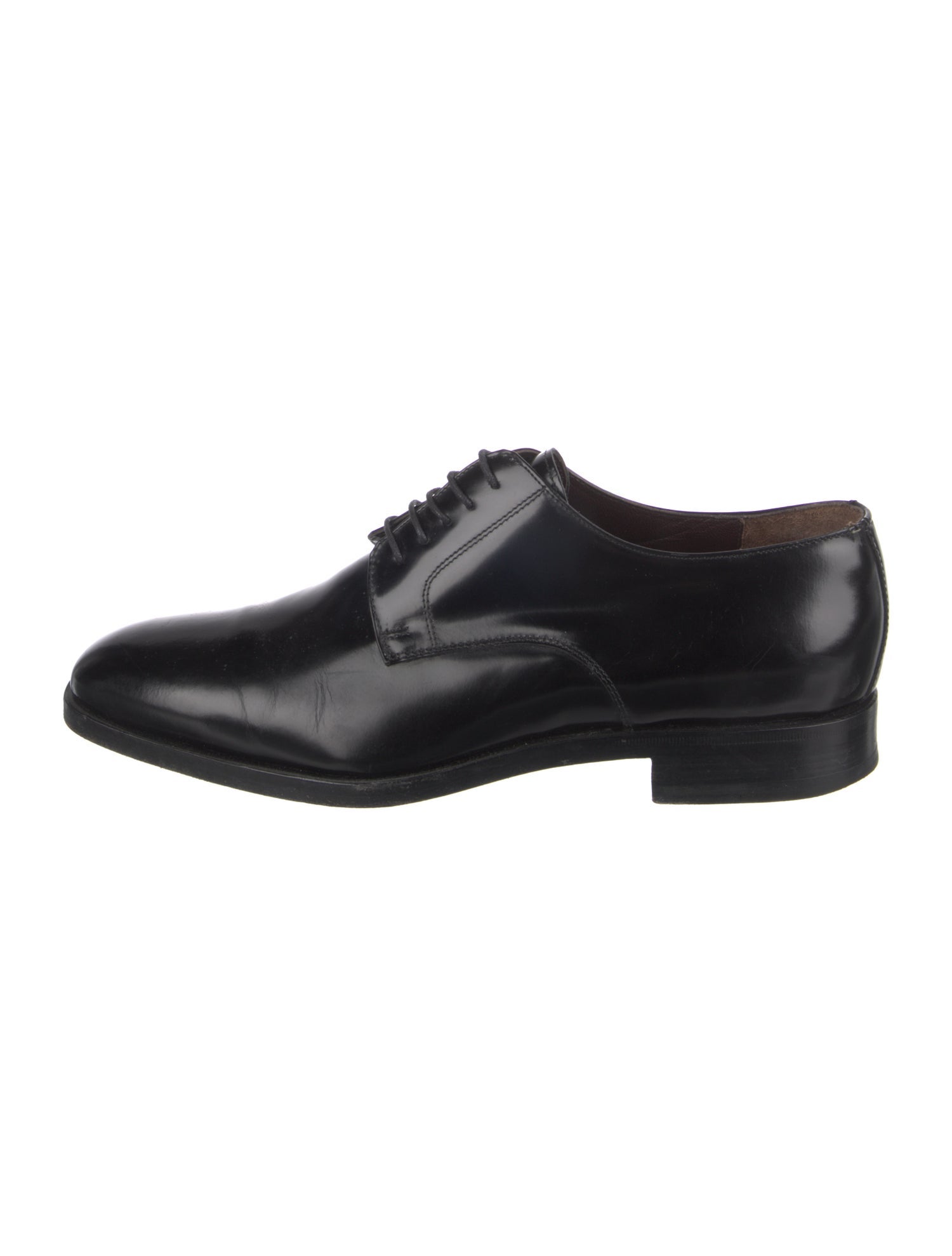 Canali Leather Derby Shoes
