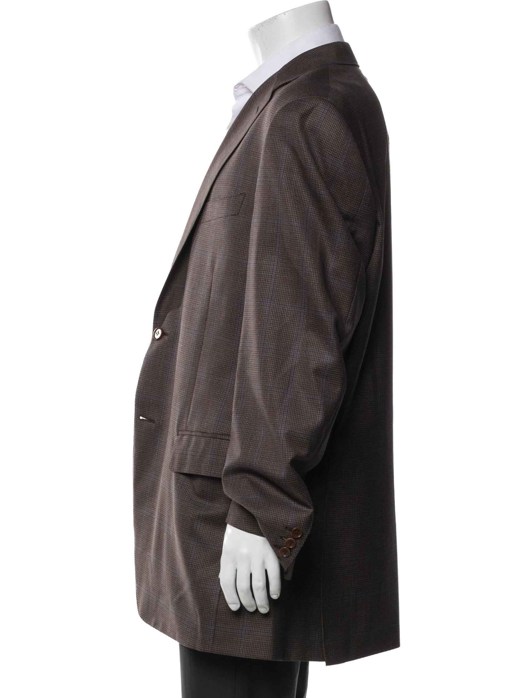 Canali Wool Overcoat