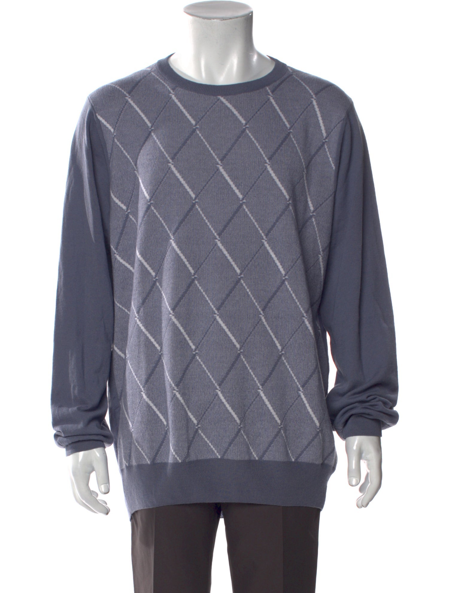 Canali Wool Crew Neck Pullover